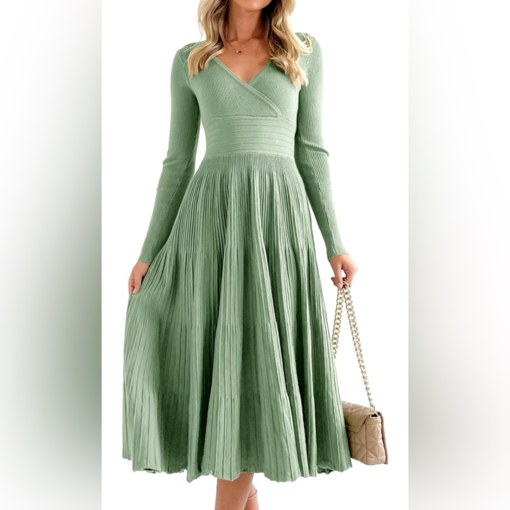 Saodimallsu Womens Elegant Knit Dress